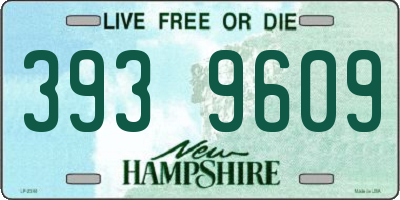 NH license plate 3939609