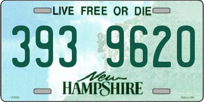 NH license plate 3939620