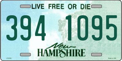 NH license plate 3941095