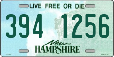 NH license plate 3941256