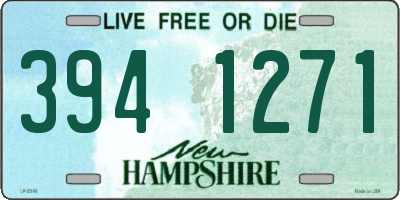 NH license plate 3941271