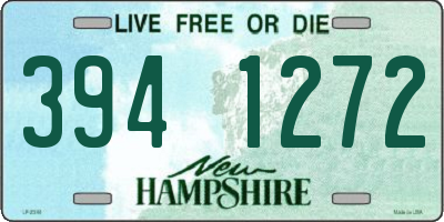 NH license plate 3941272