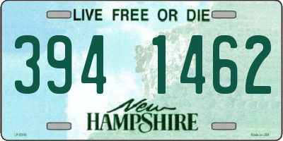 NH license plate 3941462