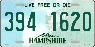 NH license plate 3941620