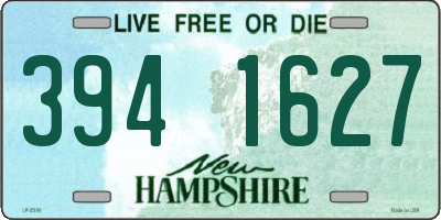 NH license plate 3941627