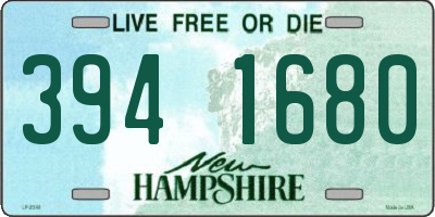 NH license plate 3941680