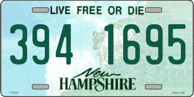 NH license plate 3941695