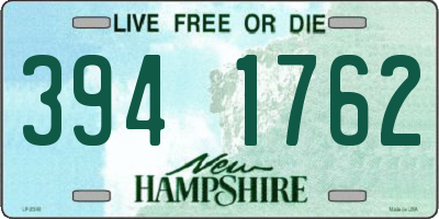 NH license plate 3941762