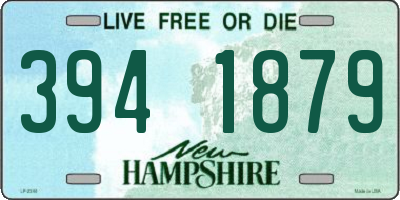 NH license plate 3941879