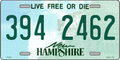 NH license plate 3942462