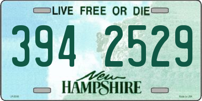 NH license plate 3942529