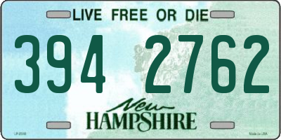 NH license plate 3942762
