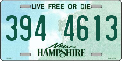 NH license plate 3944613