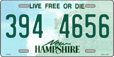 NH license plate 3944656