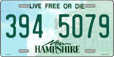 NH license plate 3945079