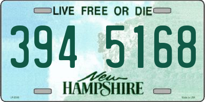 NH license plate 3945168