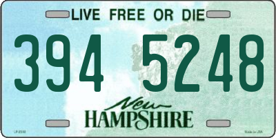NH license plate 3945248