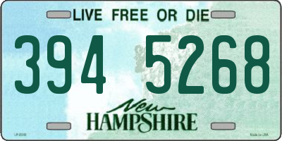 NH license plate 3945268