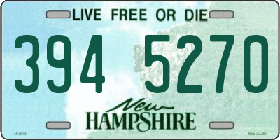 NH license plate 3945270