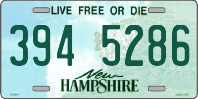 NH license plate 3945286