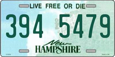 NH license plate 3945479