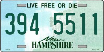 NH license plate 3945511