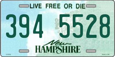 NH license plate 3945528