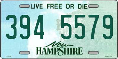 NH license plate 3945579