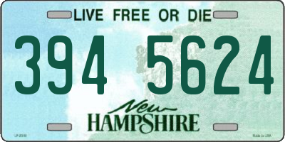 NH license plate 3945624