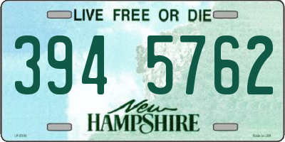NH license plate 3945762
