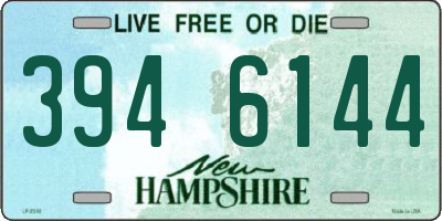 NH license plate 3946144