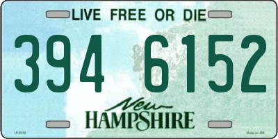 NH license plate 3946152