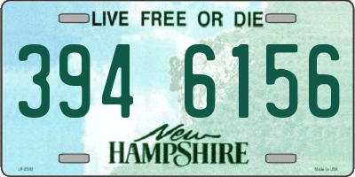 NH license plate 3946156