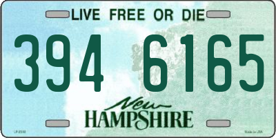 NH license plate 3946165