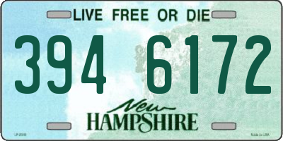 NH license plate 3946172