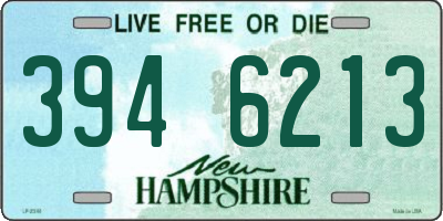 NH license plate 3946213