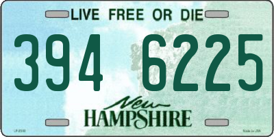 NH license plate 3946225