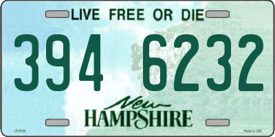 NH license plate 3946232