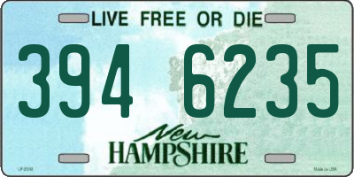 NH license plate 3946235