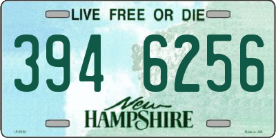 NH license plate 3946256