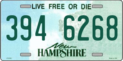 NH license plate 3946268