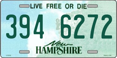 NH license plate 3946272