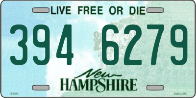 NH license plate 3946279