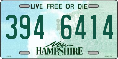 NH license plate 3946414