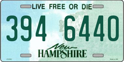 NH license plate 3946440