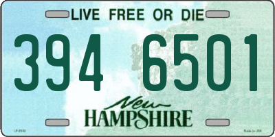 NH license plate 3946501