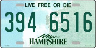 NH license plate 3946516