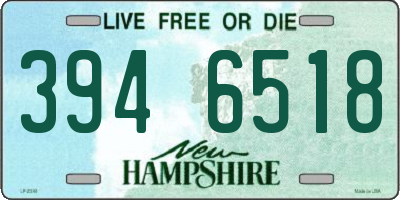 NH license plate 3946518