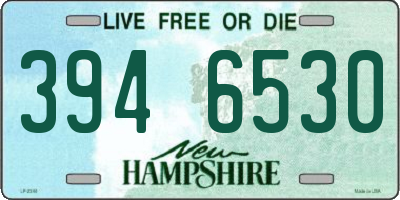 NH license plate 3946530