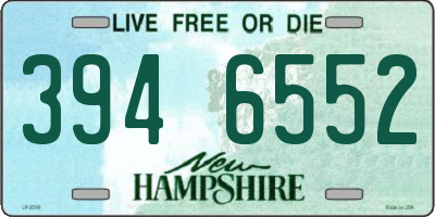 NH license plate 3946552